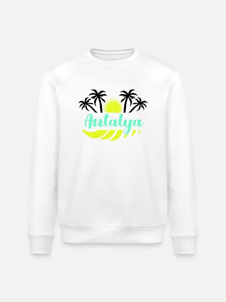 Antalya - Stanley/Stella ROLLER Unisex Organic Sweatshirt - white