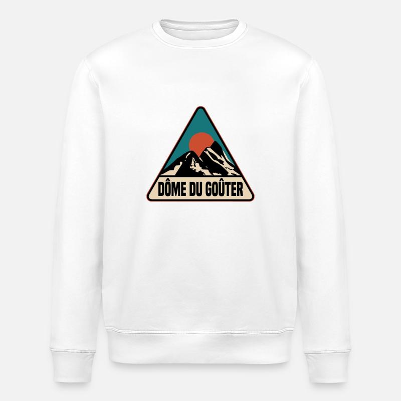 Dome de Gouter - Stanley/Stella Unisex Bio-Sweatshirt ROLLER - Weiß