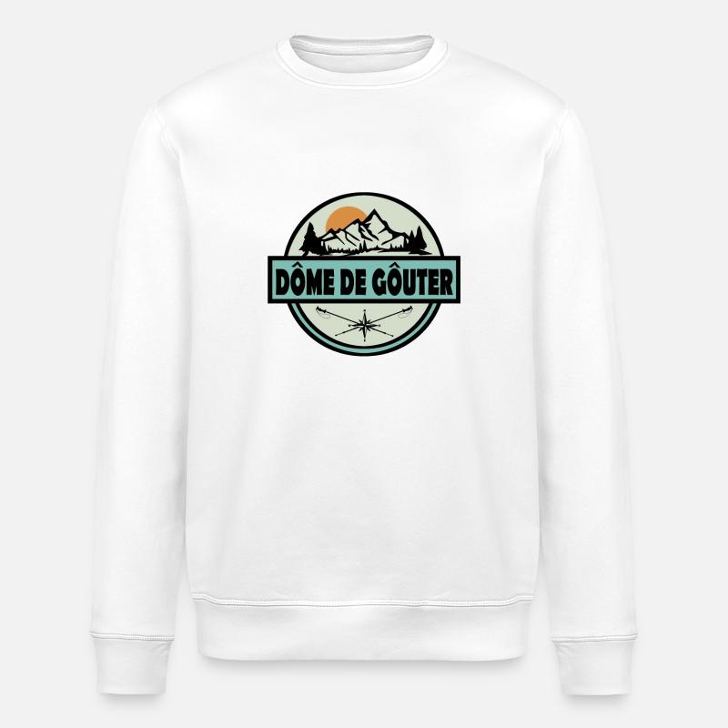 Dome de Gouter - Stanley/Stella Unisex Bio-Sweatshirt ROLLER - Weiß