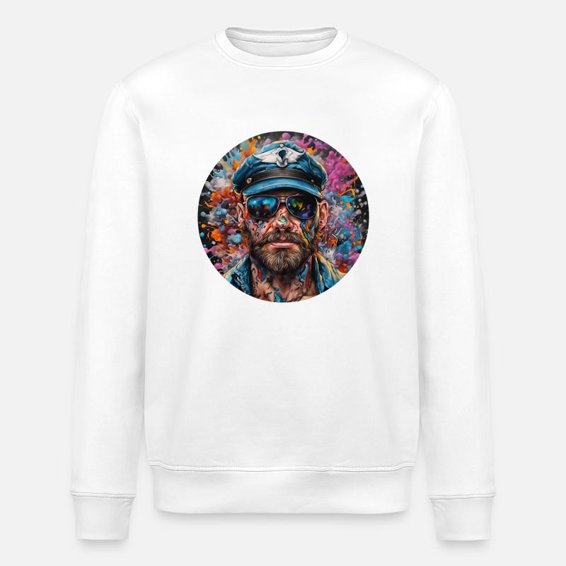 Mann - Stanley/Stella Unisex Bio-Sweatshirt ROLLER - Weiß