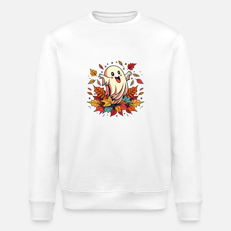 Trop mignon pour avoir peur! - Sweat bio ROLLER Stanley/Stella Unisexe - blanc