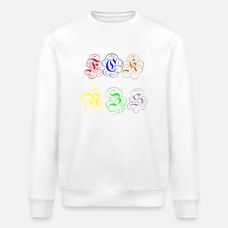 FCK NZS - Sweat bio ROLLER Stanley/Stella Unisexe - blanc