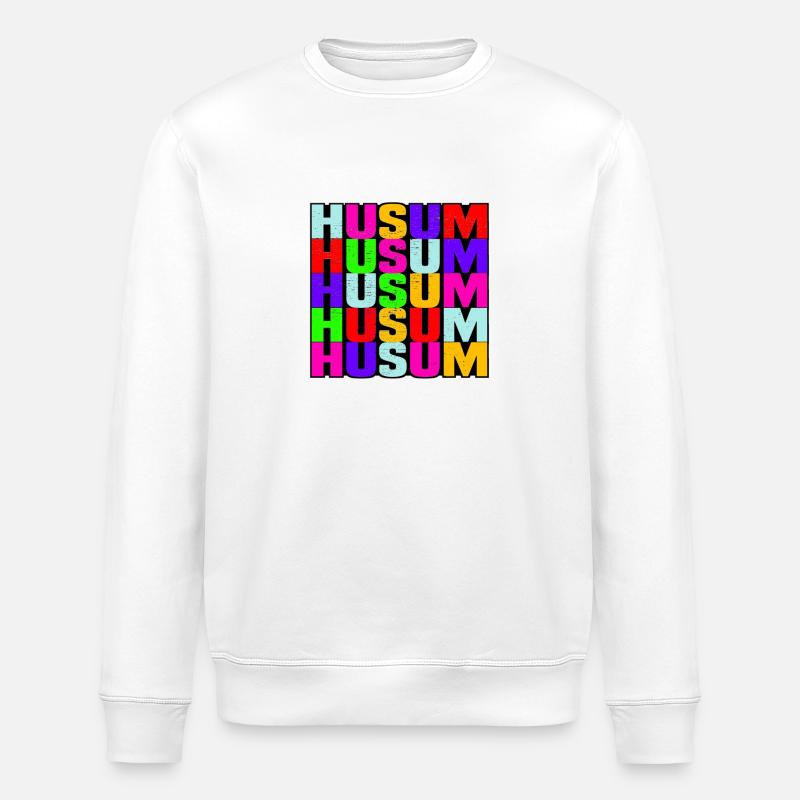 Husum - Stanley/Stella Unisex Bio-Sweatshirt ROLLER - Weiß