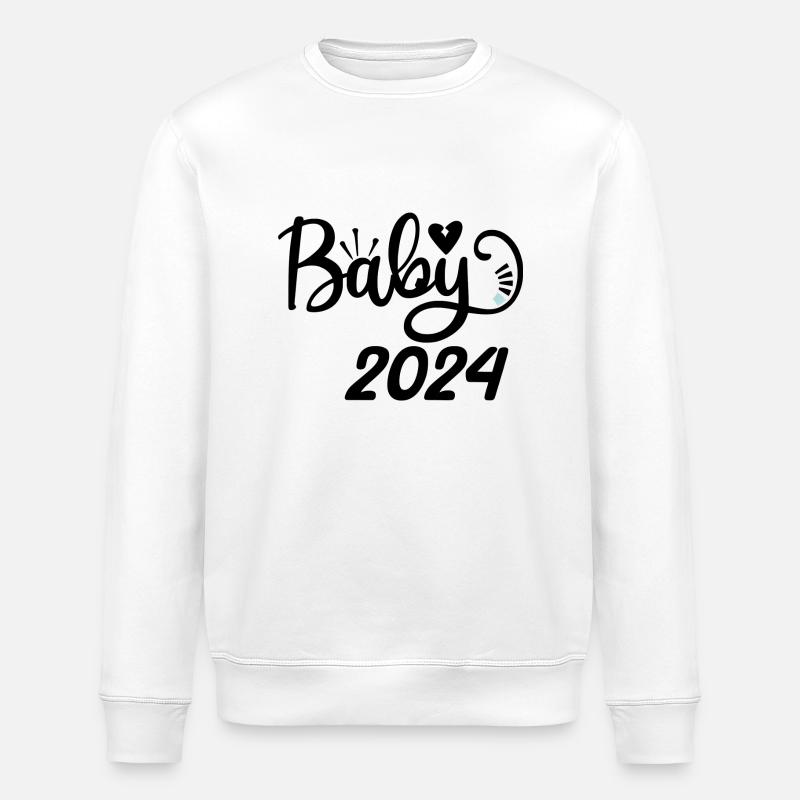 Baby 2024 - Stanley/Stella Unisex Bio-Sweatshirt ROLLER - Weiß