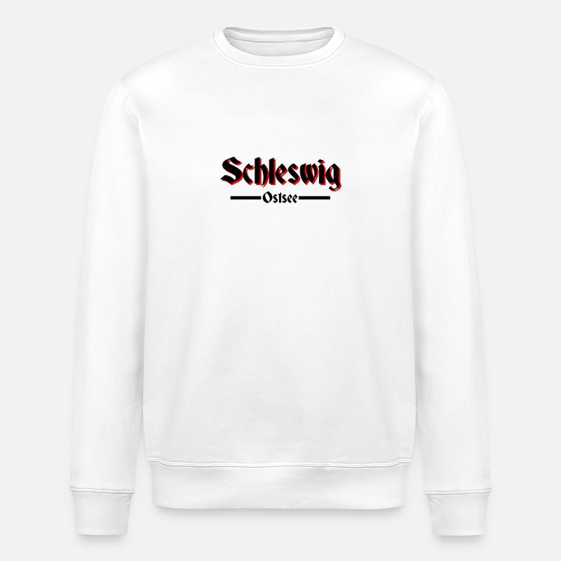 Schleswig - Stanley/Stella Unisex Bio-Sweatshirt ROLLER - Weiß