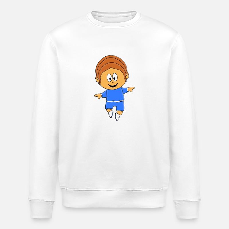 TÄNZER - TANZEN - JUNGE - Stanley/Stella Unisex Bio-Sweatshirt ROLLER - Weiß