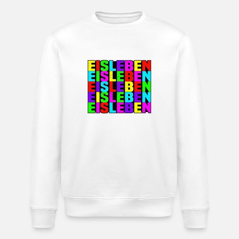 Eisleben - Stanley/Stella Unisex Bio-Sweatshirt ROLLER - Weiß