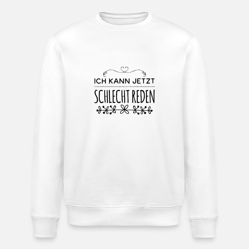 nicht jetzt - Stanley/Stella Unisex Bio-Sweatshirt ROLLER - Weiß