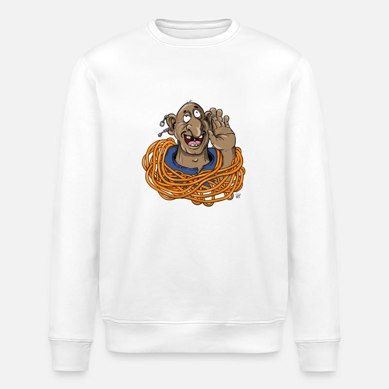 Entendu (Pirate) - Sweat bio ROLLER Stanley/Stella Unisexe - blanc