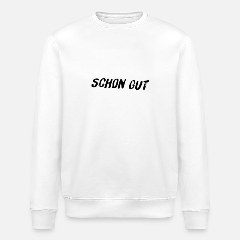 ist ja schon gut - Stanley/Stella Unisex Bio-Sweatshirt ROLLER - Weiß