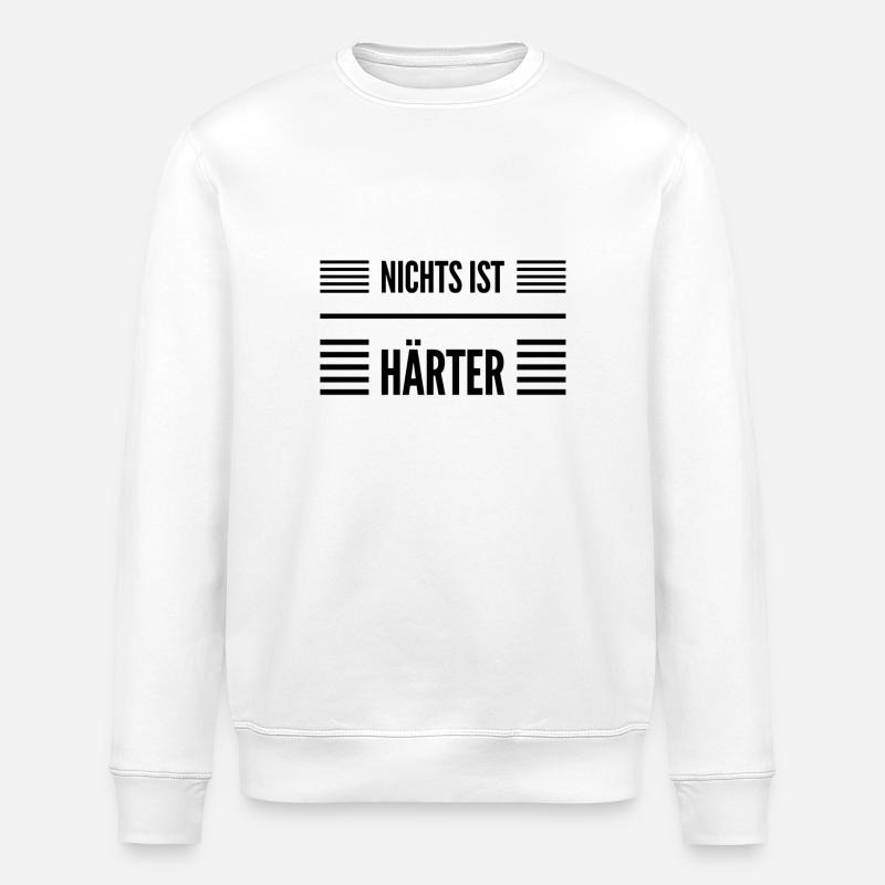 was könnte härter sein - Stanley/Stella Unisex Bio-Sweatshirt ROLLER - Weiß