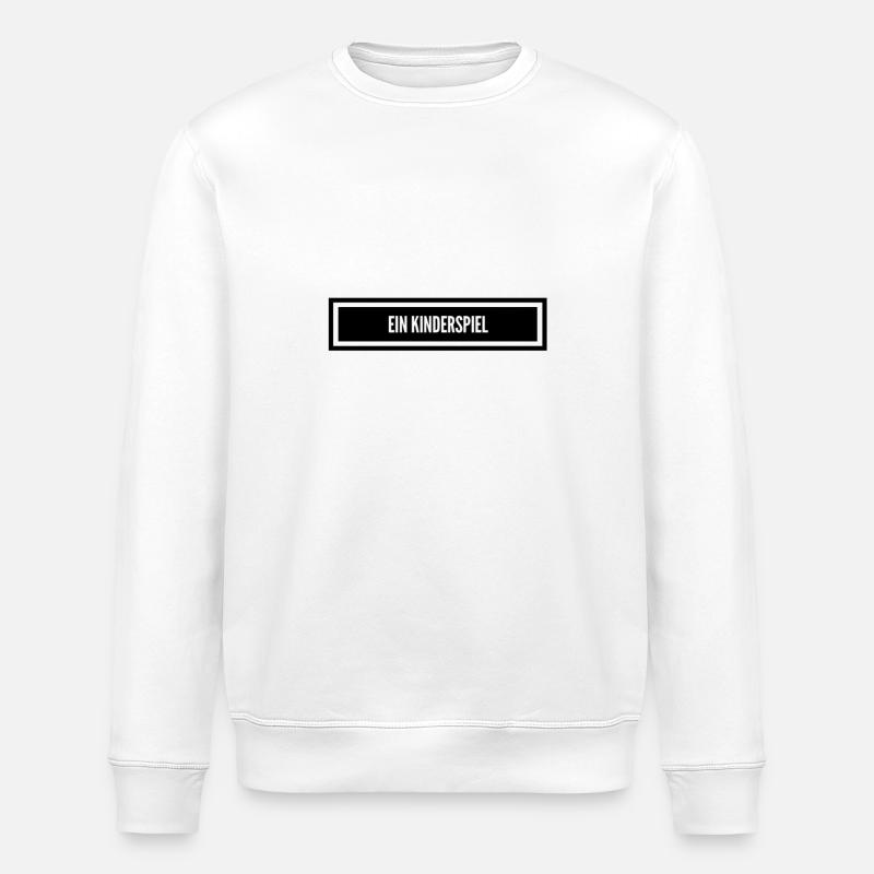 es war so leicht - Stanley/Stella Unisex Bio-Sweatshirt ROLLER - Weiß