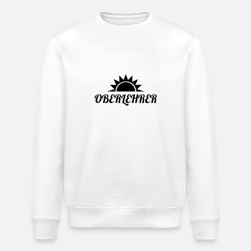 Besserwisser - Stanley/Stella Unisex Bio-Sweatshirt ROLLER - Weiß