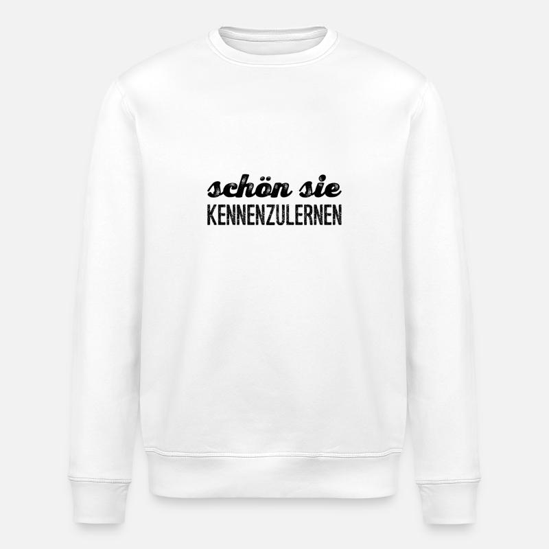 sie sind großartig - Stanley/Stella Unisex Bio-Sweatshirt ROLLER - Weiß