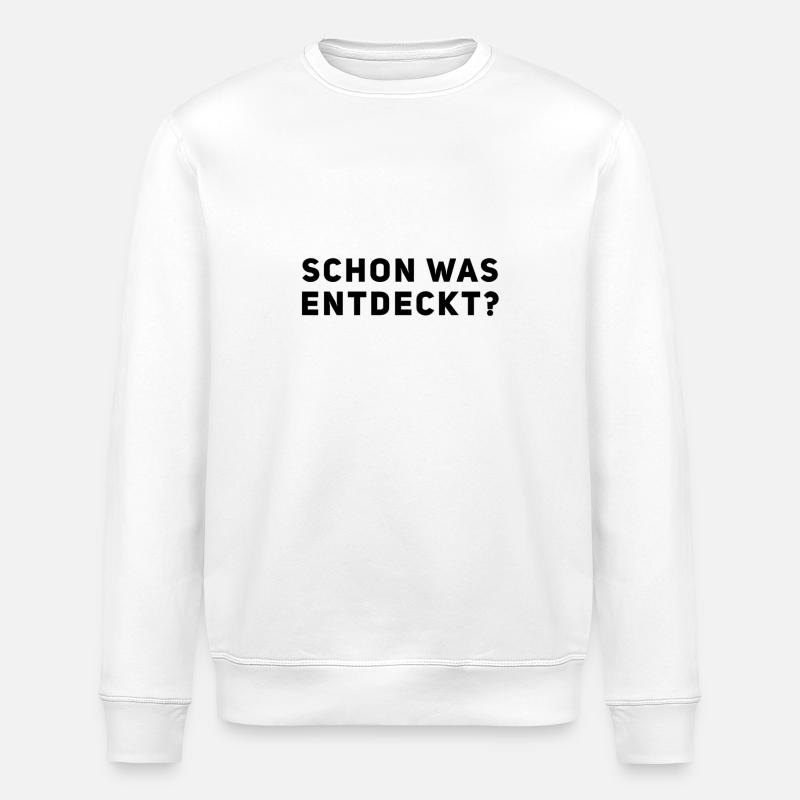 was kann man hier entdecken? - Stanley/Stella Unisex Bio-Sweatshirt ROLLER - Weiß