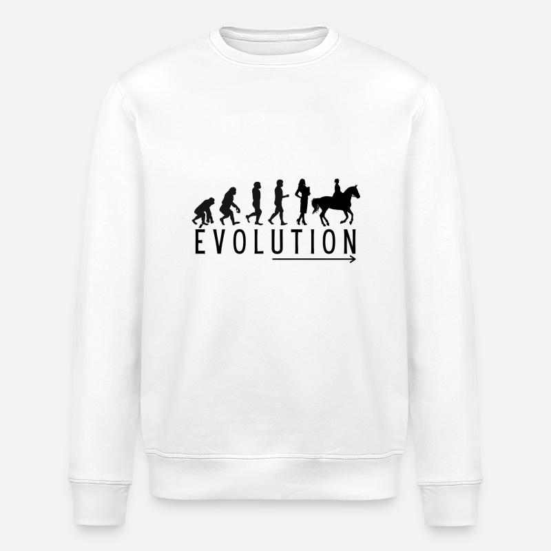 Evolution - Sweat bio ROLLER Stanley/Stella Unisexe - blanc