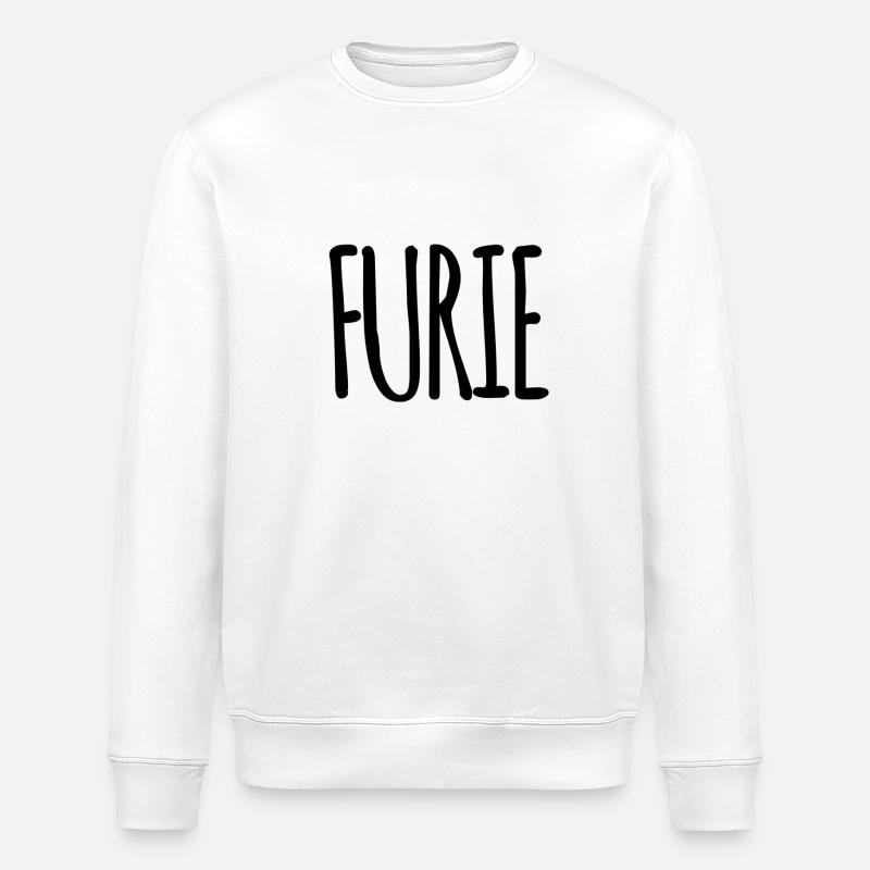 furienhaft - Stanley/Stella Unisex Bio-Sweatshirt ROLLER - Weiß