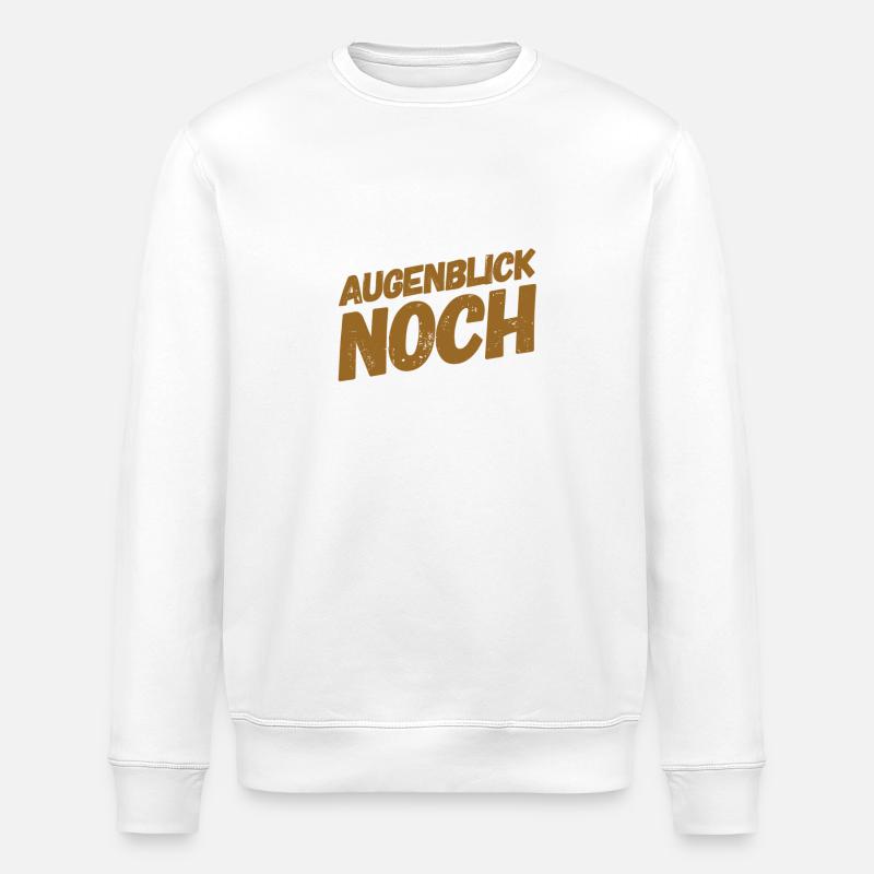 Augenblick noch - Stanley/Stella Unisex Bio-Sweatshirt ROLLER - Weiß