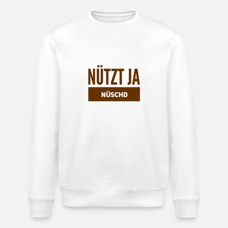die richtige Haltung - Stanley/Stella Unisex Bio-Sweatshirt ROLLER - Weiß