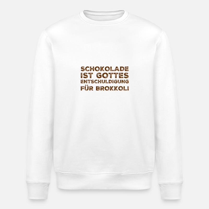 L’excuse de Dieu - Sweat bio ROLLER Stanley/Stella Unisexe - blanc