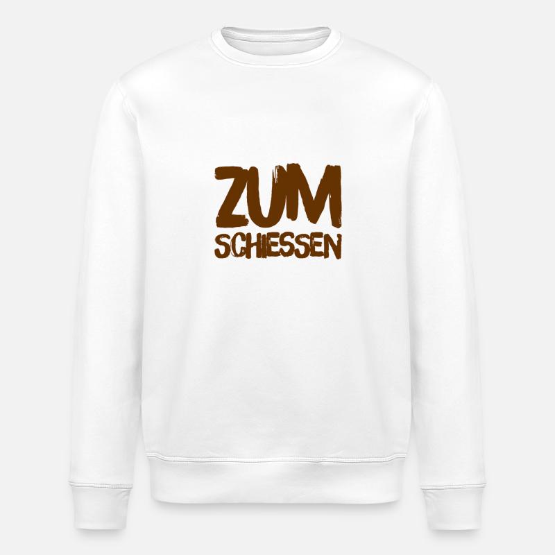 C’est marrant - Sweat bio ROLLER Stanley/Stella Unisexe - blanc