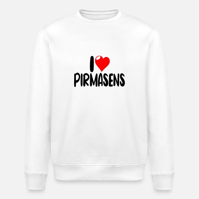Pirmasens - Stanley/Stella Unisex Bio-Sweatshirt ROLLER - Weiß