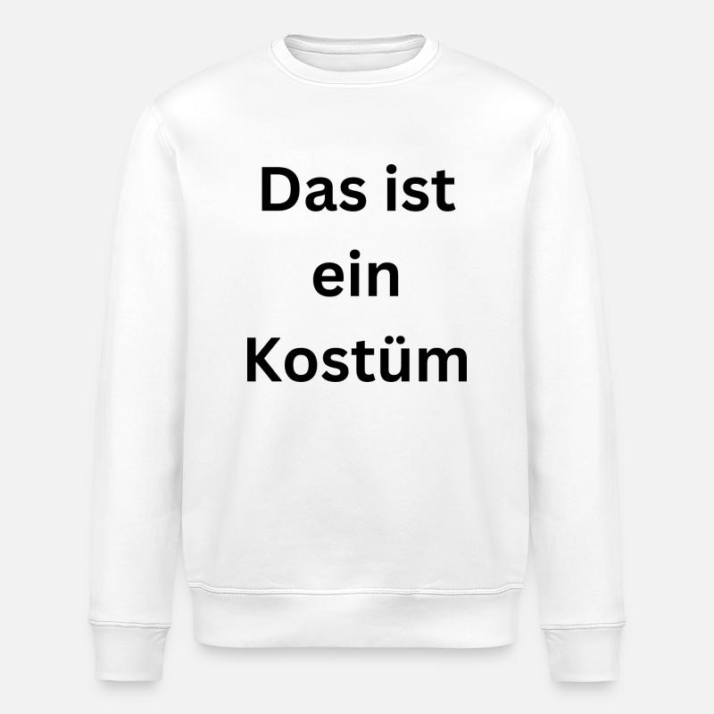 Das ist ein Kostüm - Stanley/Stella Unisex Bio-Sweatshirt ROLLER - Weiß