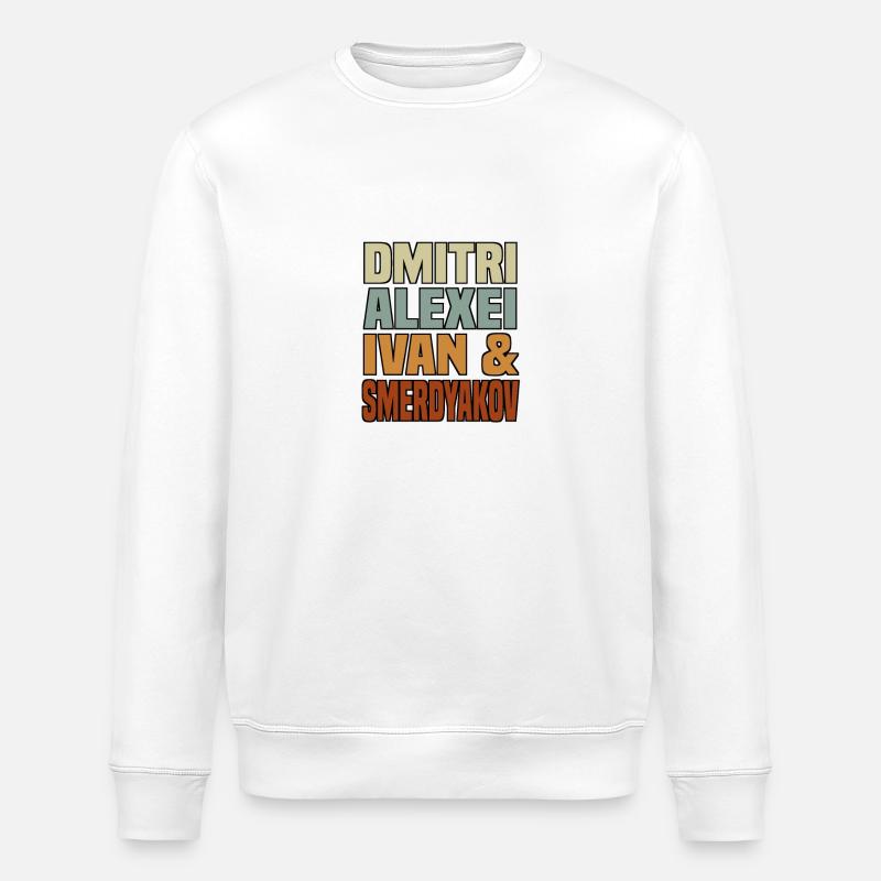 Karamasow - Stanley/Stella Unisex Bio-Sweatshirt ROLLER - Weiß