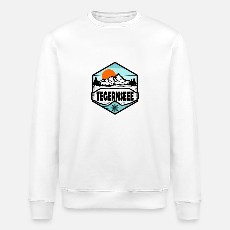 Tegernsee - Sweat bio ROLLER Stanley/Stella Unisexe - blanc