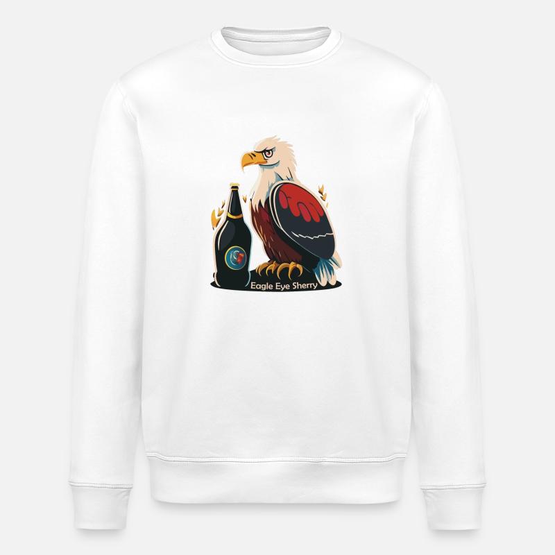 Xérès Eagle Eye - Sweat bio ROLLER Stanley/Stella Unisexe - blanc