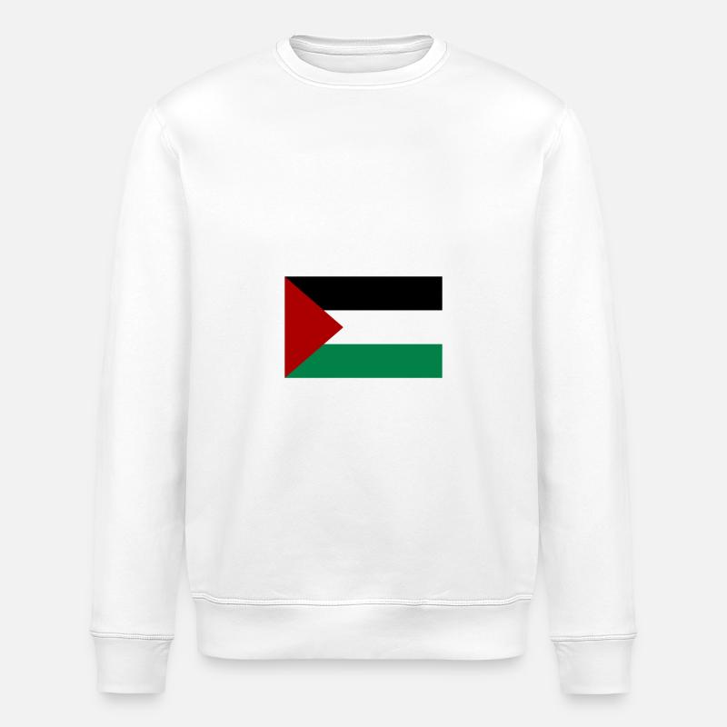 Palestine libre - Sweat bio ROLLER Stanley/Stella Unisexe - blanc