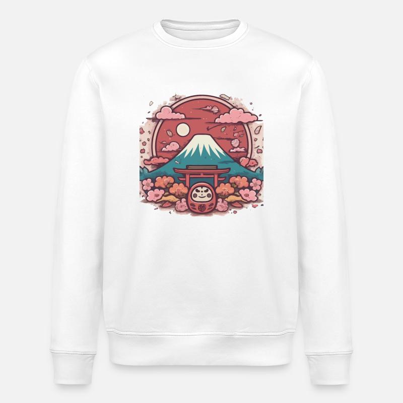 Japan - Stanley/Stella Unisex Bio-Sweatshirt ROLLER - Weiß