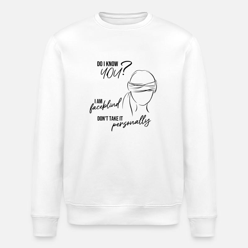 Je vous connais? - Sweat bio ROLLER Stanley/Stella Unisexe - blanc