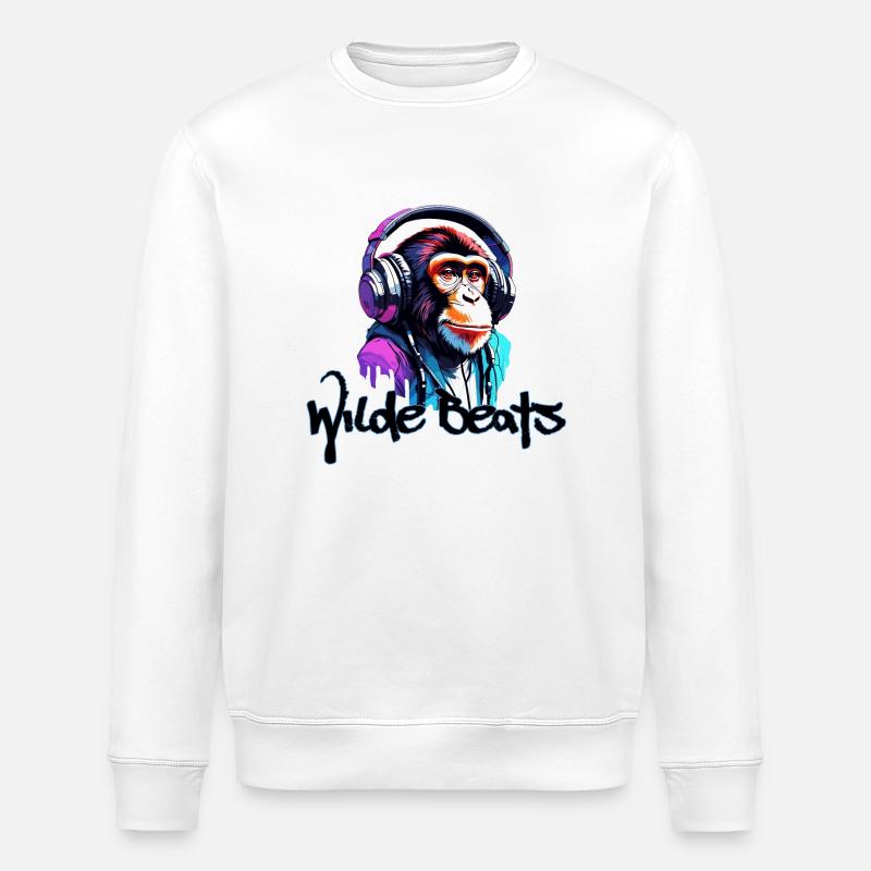 Casque / Audio / Musique / Son / Cool - Sweat bio ROLLER Stanley/Stella Unisexe - blanc
