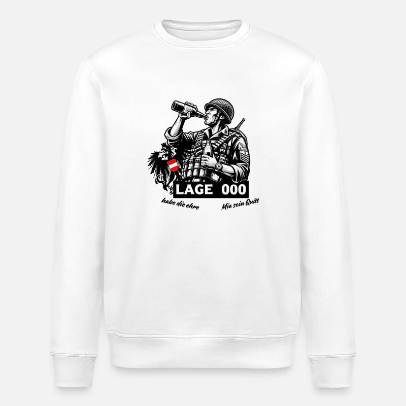 Désarmement des forces armées - Sweat bio ROLLER Stanley/Stella Unisexe - blanc