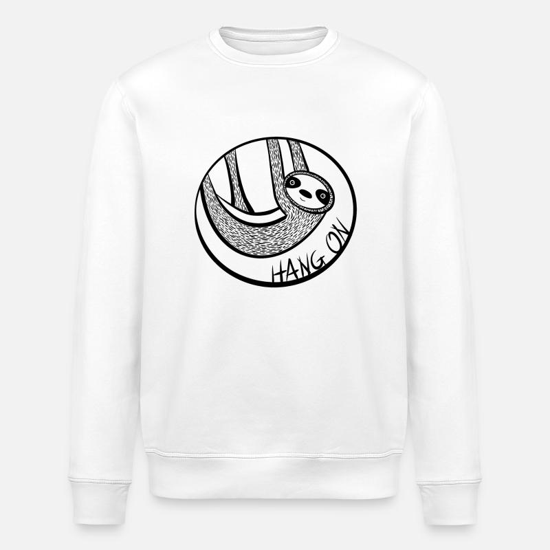 hangon - Stanley/Stella Unisex Bio-Sweatshirt ROLLER - Weiß