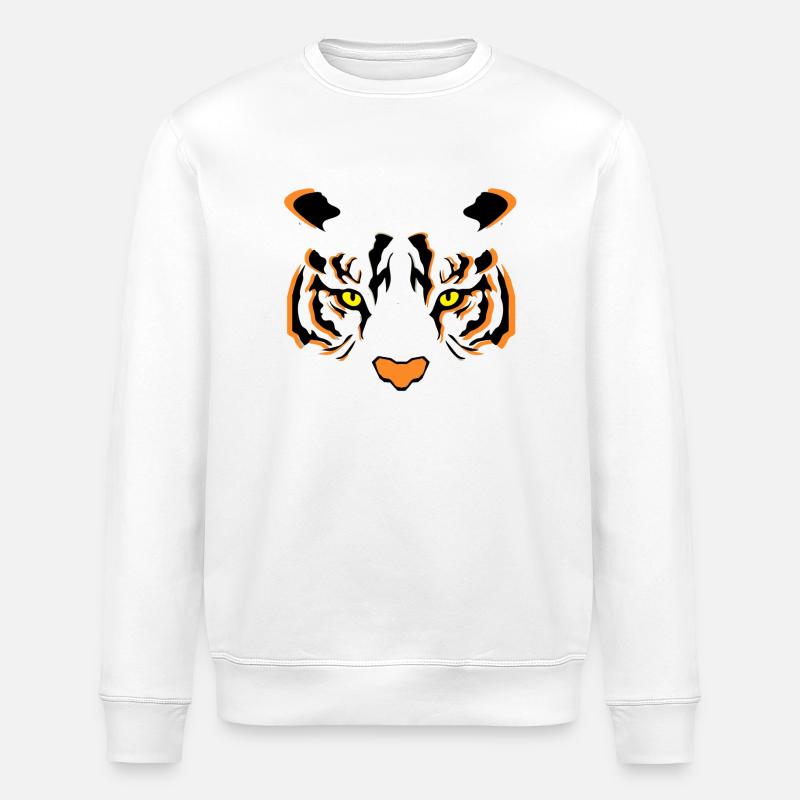 TIGROU - Sweat bio ROLLER Stanley/Stella Unisexe - blanc