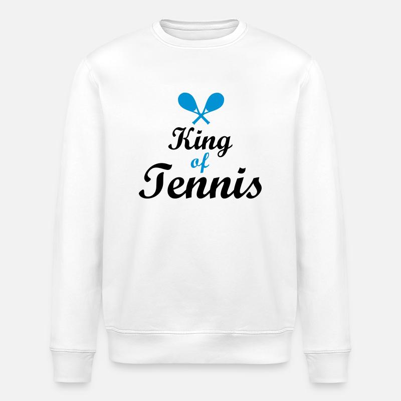 Tennis - Stanley/Stella Unisex Bio-Sweatshirt ROLLER - Weiß