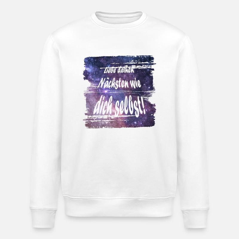 Charité 1 - Sweat bio ROLLER Stanley/Stella Unisexe - blanc
