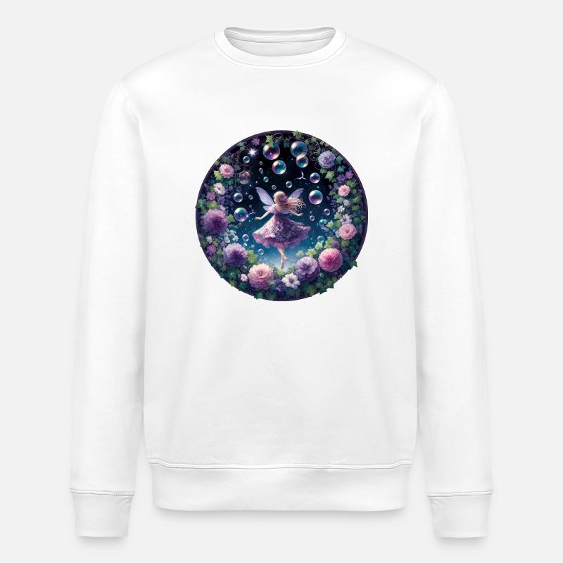Fairy Spell - Stanley/Stella ROLLER Unisex Organic Sweatshirt - white