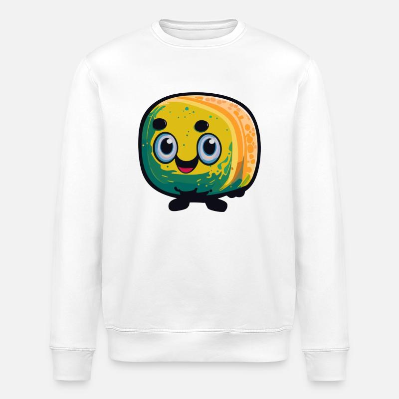 Casper - Sweat bio ROLLER Stanley/Stella Unisexe - blanc