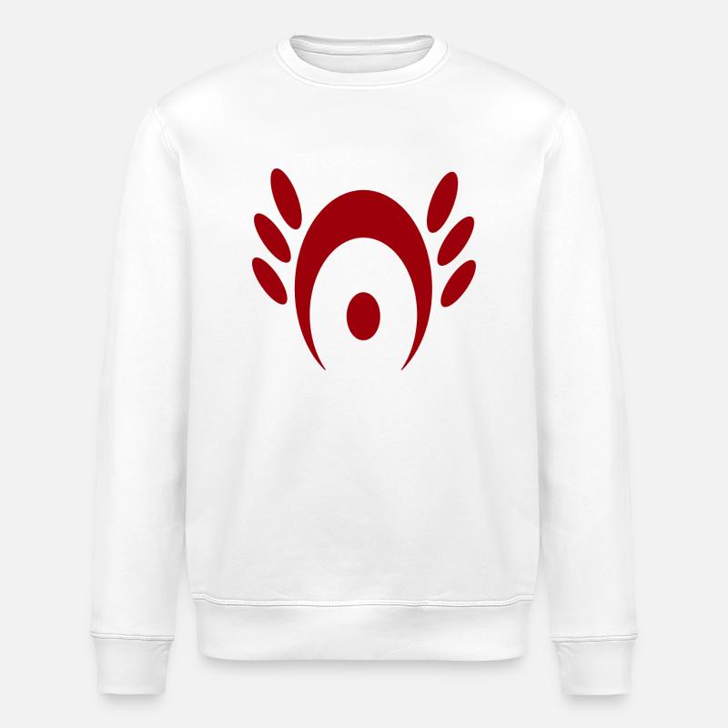 Pattern N°4 - Stanley/Stella ROLLER Unisex Organic Sweatshirt - white