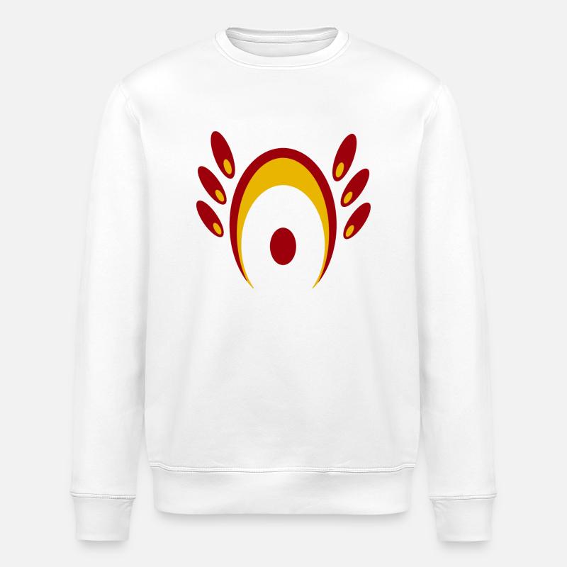 Motif N°7 - Sweat bio ROLLER Stanley/Stella Unisexe - blanc