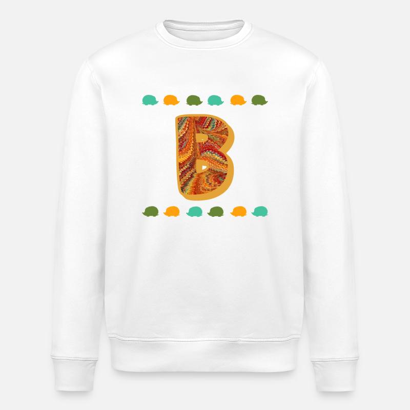 igel e 22 b - Stanley/Stella Unisex Bio-Sweatshirt ROLLER - Weiß
