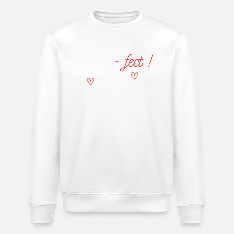 Père-fect ! Caporal-chef (grade) - Sweat bio ROLLER Stanley/Stella Unisexe - blanc