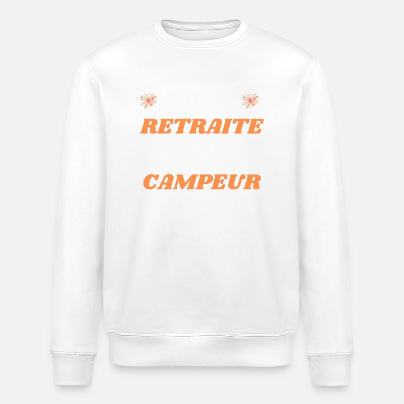 Ich habe zwei Titel - Stanley/Stella Unisex Bio-Sweatshirt ROLLER - Weiß