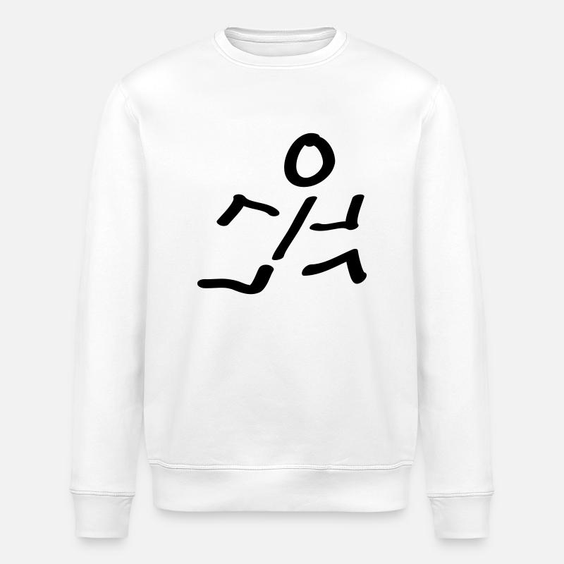 runner - Sweat bio ROLLER Stanley/Stella Unisexe - blanc