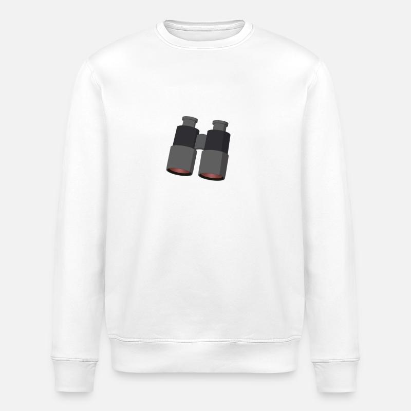 Fernglas - Stanley/Stella Unisex Bio-Sweatshirt ROLLER - Weiß