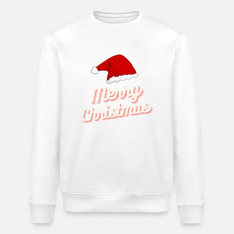 Joyeux Noël Design - Sweat bio ROLLER Stanley/Stella Unisexe - blanc