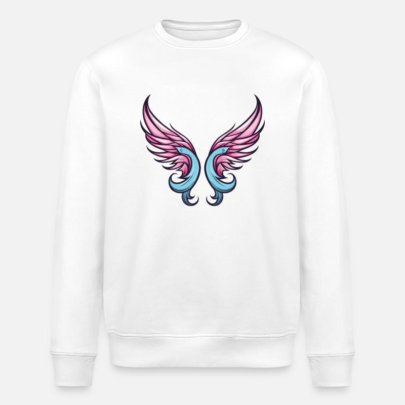 Icône d’aile - Sweat bio ROLLER Stanley/Stella Unisexe - blanc